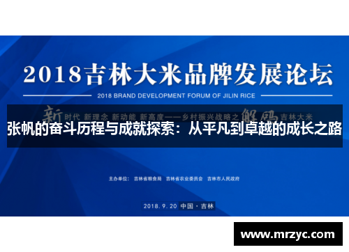张帆的奋斗历程与成就探索：从平凡到卓越的成长之路